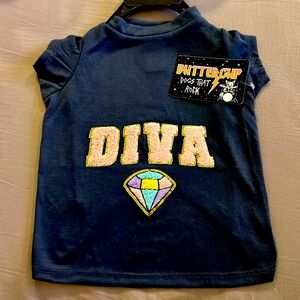 Buttercup Dogs That Rock “Diva” Tee (S)